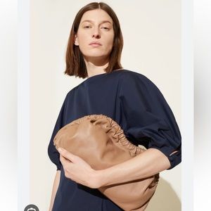 Mansur Gavriel Oversized Cloud Clutch in Biscotto
